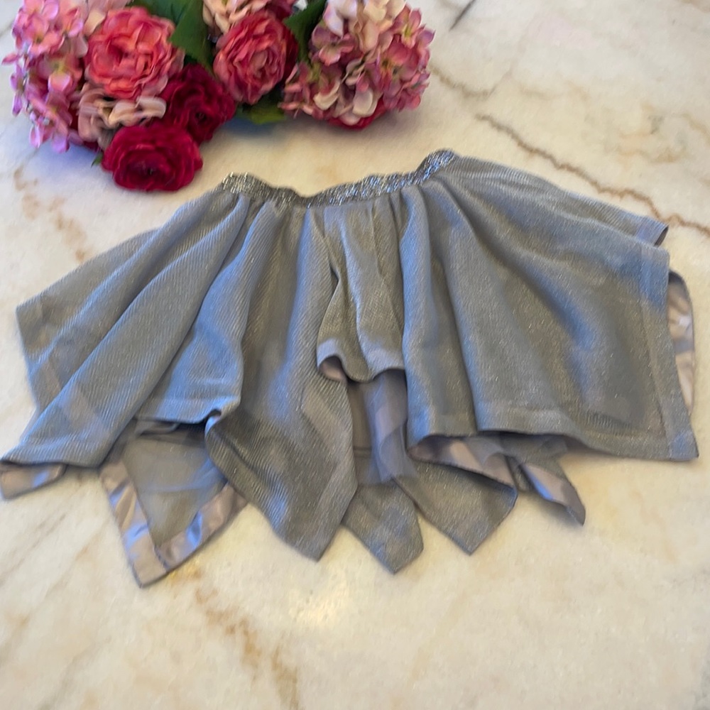 Silver/grey Tutu Skirt 5T